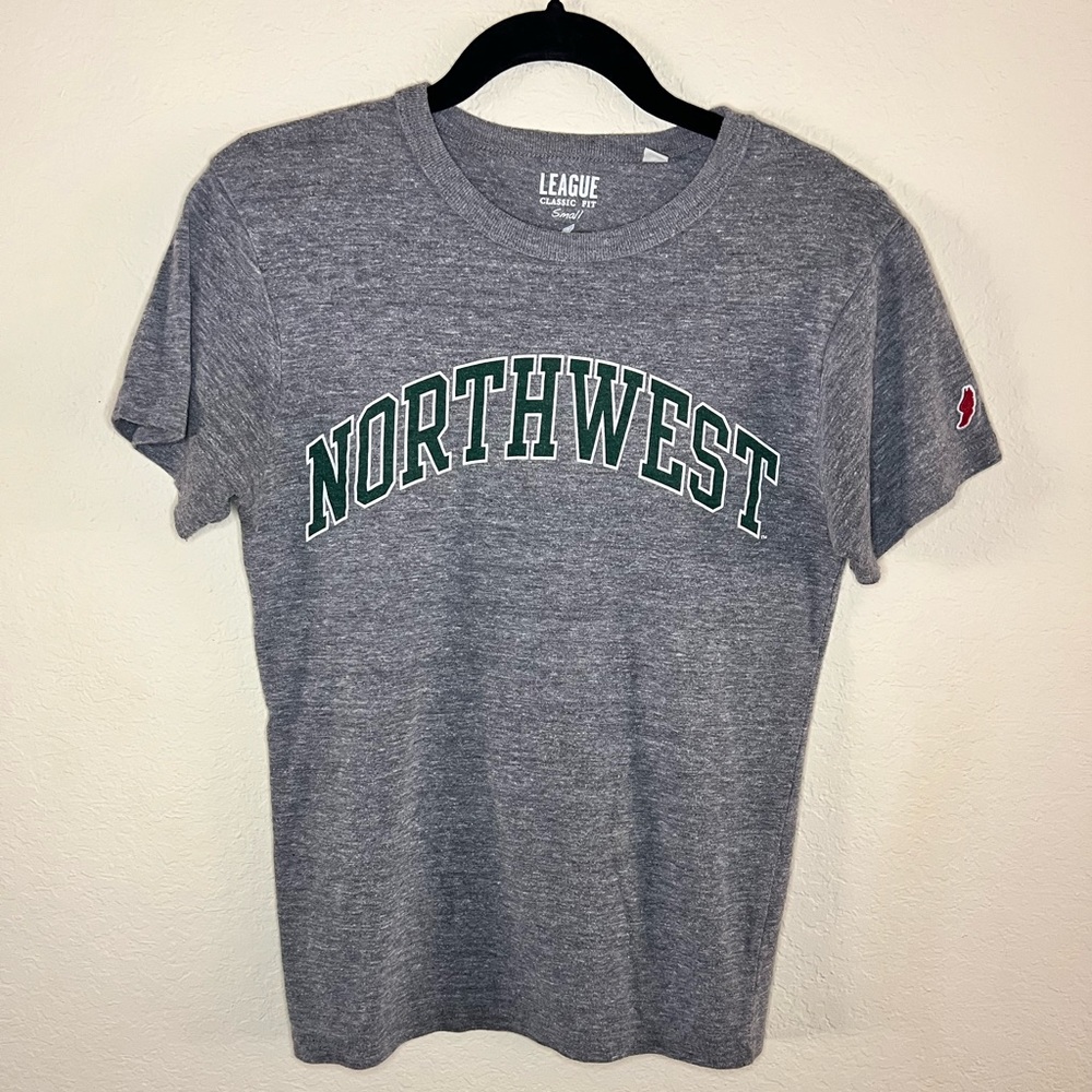 Northwest Missouri State University gray fitted tshirt